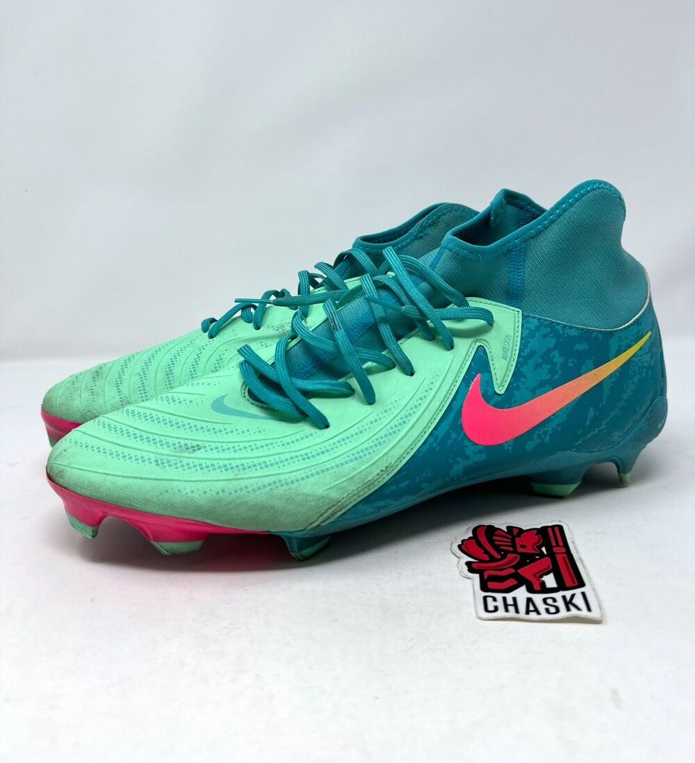 Nike Phantom GX II Elite LV8 FG Green soccer cleats soccer Men 13 FJ2560-300